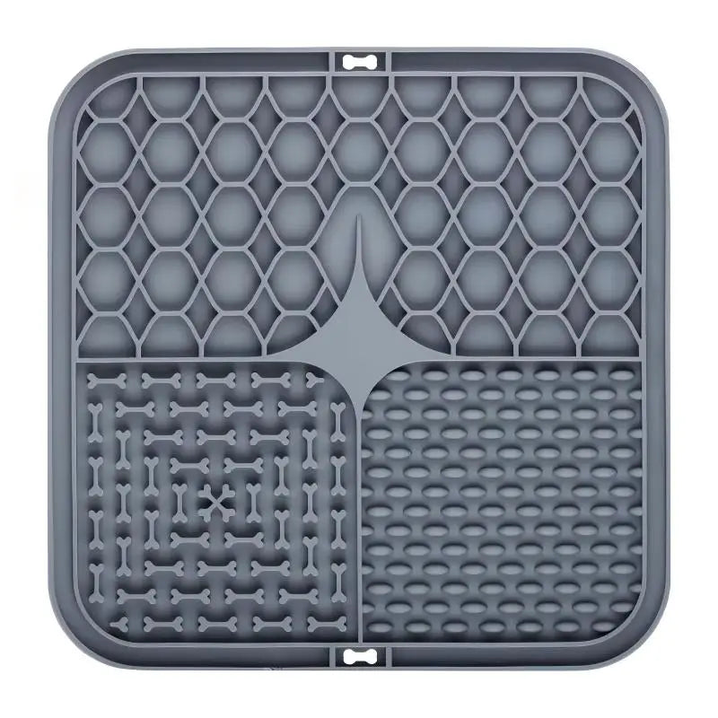 Pet Lick Silicone Mat Pet Slow Food Plate Dog Bathing Distraction Silicone Dog Sucker Food Training Dog Feeder Supplies for Dogs
